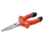 Bahco 2430V-160. Flat ro with nose pliers, VDE insulated, 160 mm