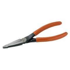 Bahco 2421 D-140IP. Flat nose pliers, burnished, 140 mm