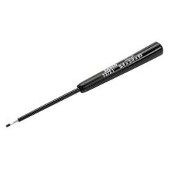 Bahco 7372I-2.5-75. Precision screwdriver for slotted screws with plastic handle, 0.4 mmx2.5 mmx75 mm