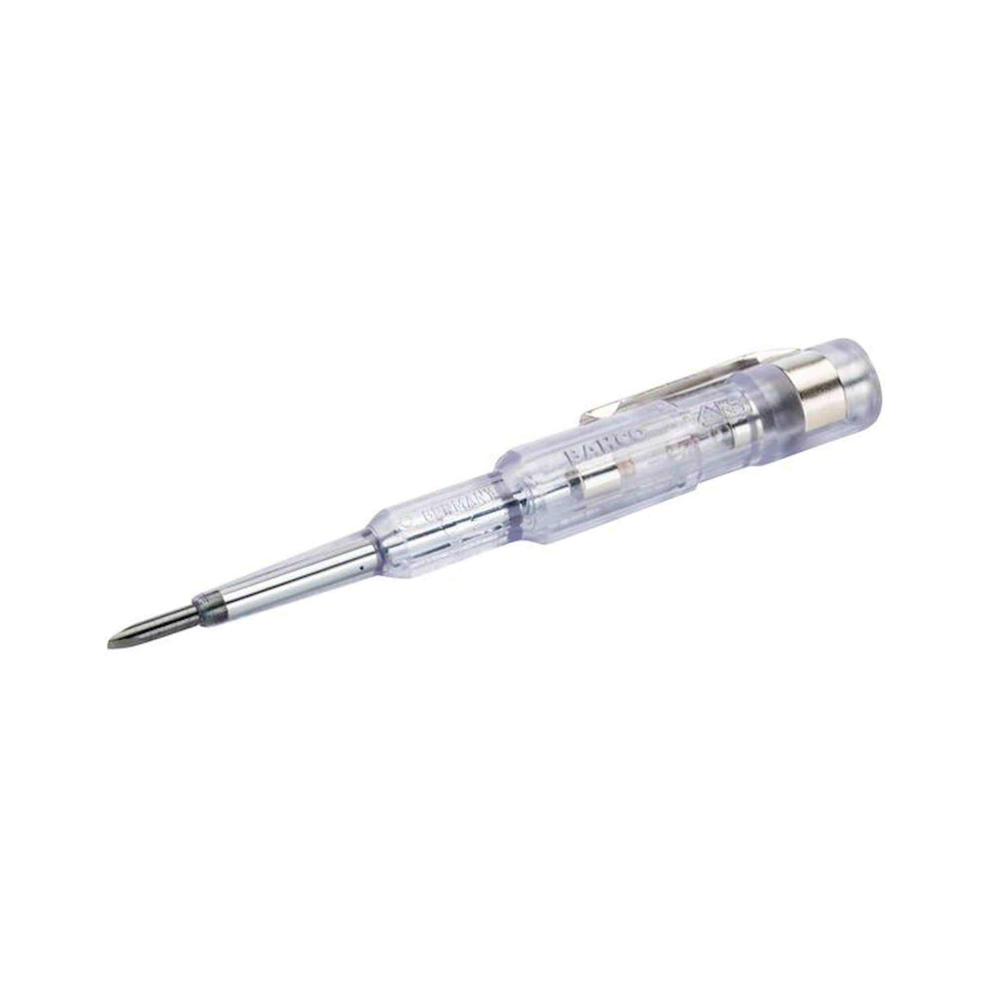 Bahco 8045LVDE. Détecteur de tension, isolé, jusqu’à 250 V, 0,5 x 3,5 x 42 mm, 134 mm