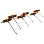 Bahco 903T-2. Set of screwdriver with T-handle for Torx screws T10, T40, 6 pieces