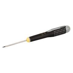 Bahco BE-8002. Ergo Screwdriver for slotted screws, straight, with 3-component handle, 0.3 mm × 2 mm × 60 mm