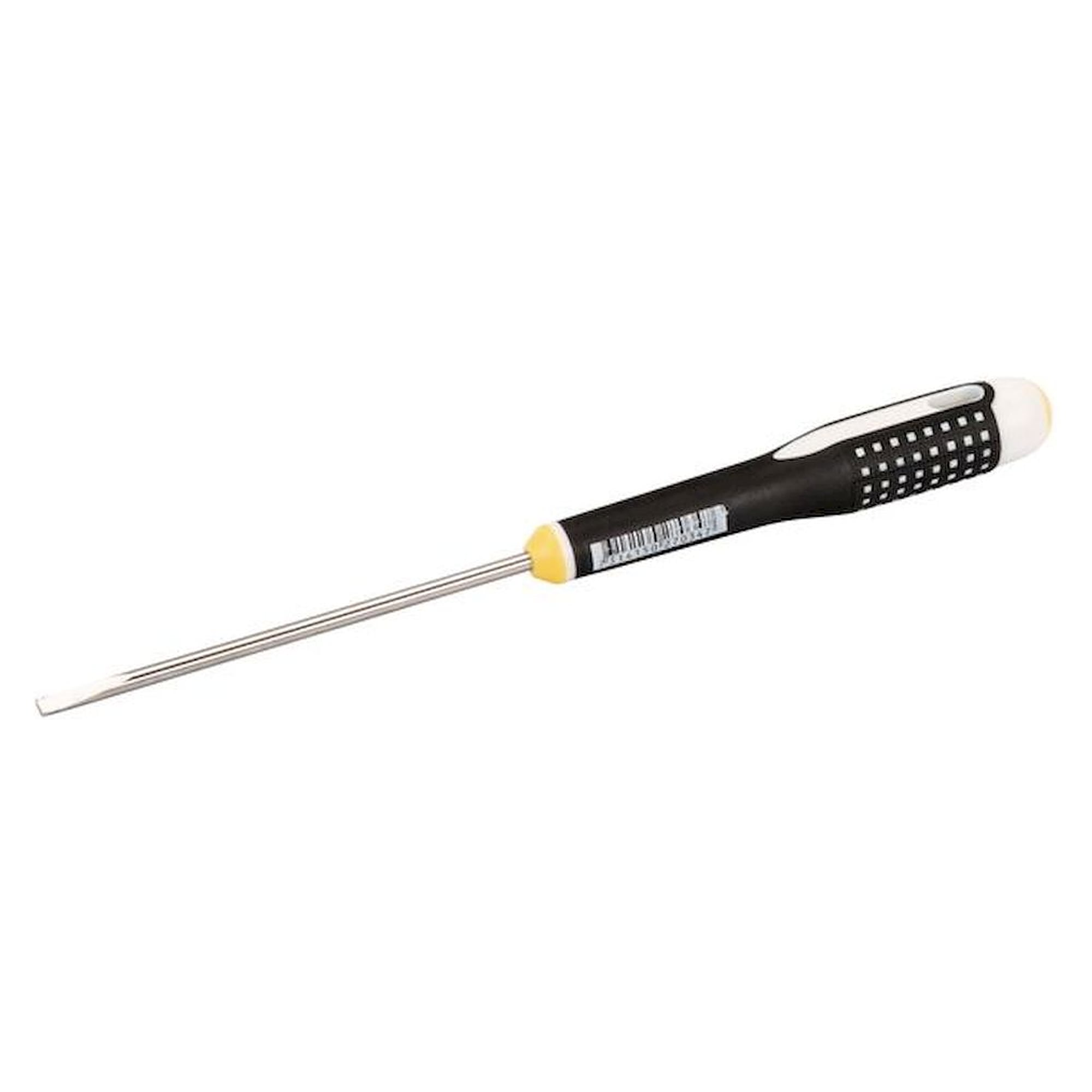 Bahco BE-8040I. Ergo Edelstahl-Schlitzschraubendreher mit gerader Spitze und 3-Komponentengriff, 0,8 mm × 4 mm × 100 mm