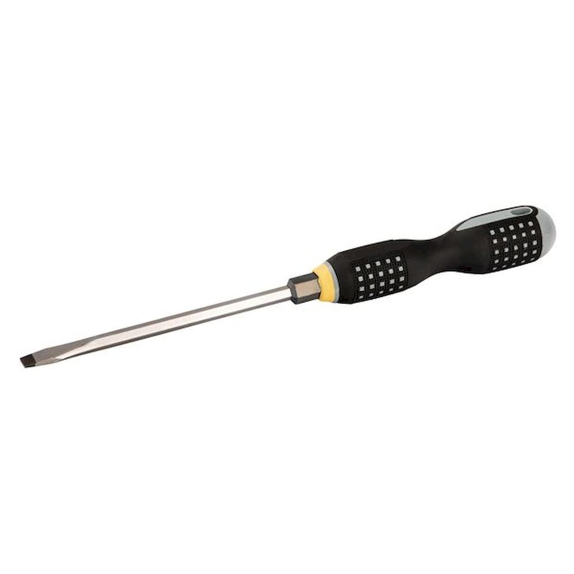 Bahco BE-8160. Tournevis ERGO™ pour vis à fente avec embase et tige à six pans, avec manche à 3 composants