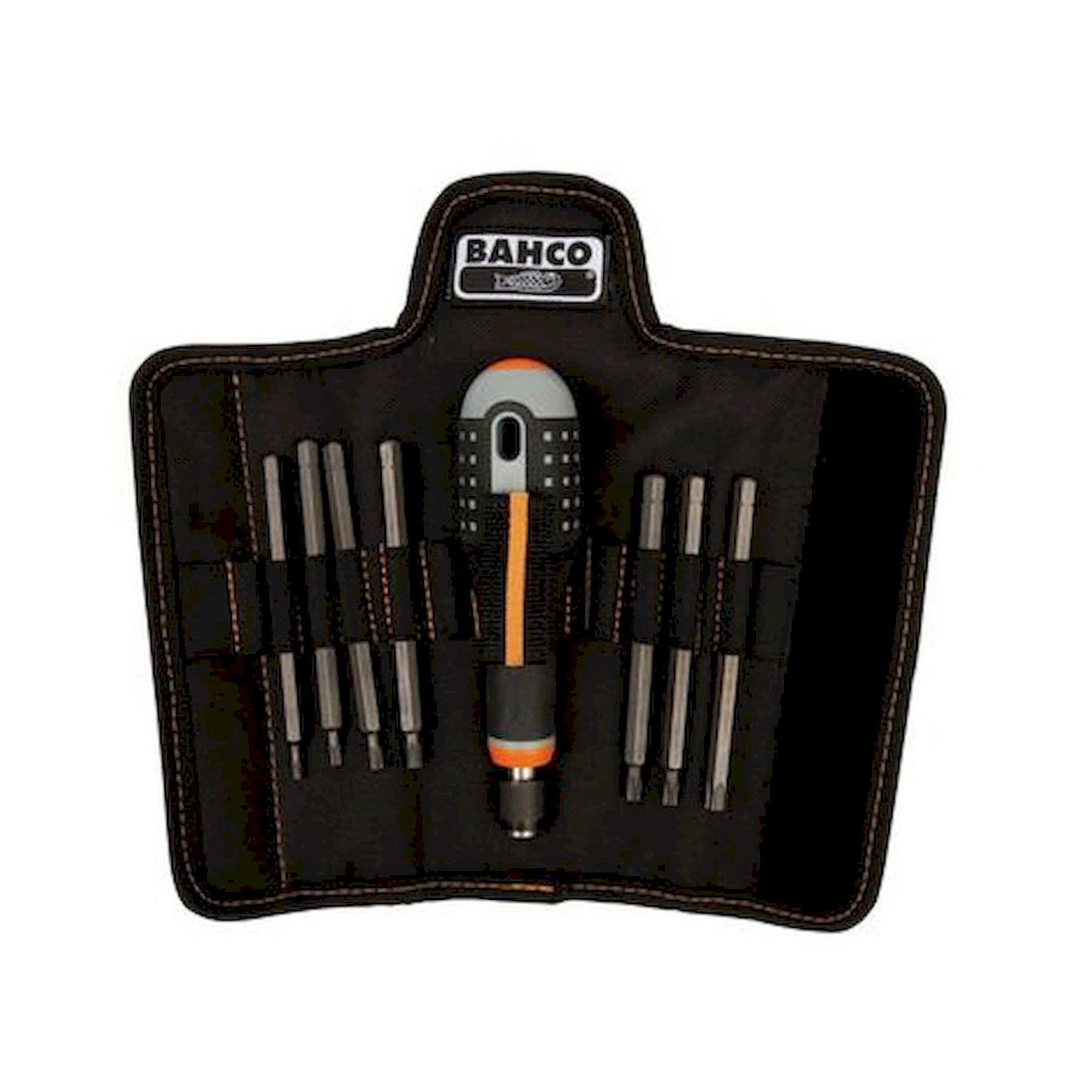 Bahco BE-8574. Tournevis ERGO™ avec lames interchangeables pour vis à fente, Phillips et TORX® en kit, 8 pièces