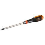 Bahco BE-8610TB. Ergo-Screwdriver with full-length blade and impact-resistant handle for Phillips screws PH1x100 mm