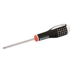 Bahco BE-8620I. Ergo Phillips screwdriver made of stainless steel, with 3-component handle, PH2 × 100 mm