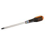 Bahco BE-8810TB. Ergo-Screwdriver with full-length blade and impact-resistant handle for Pozidriv screws PZ1x100 mm