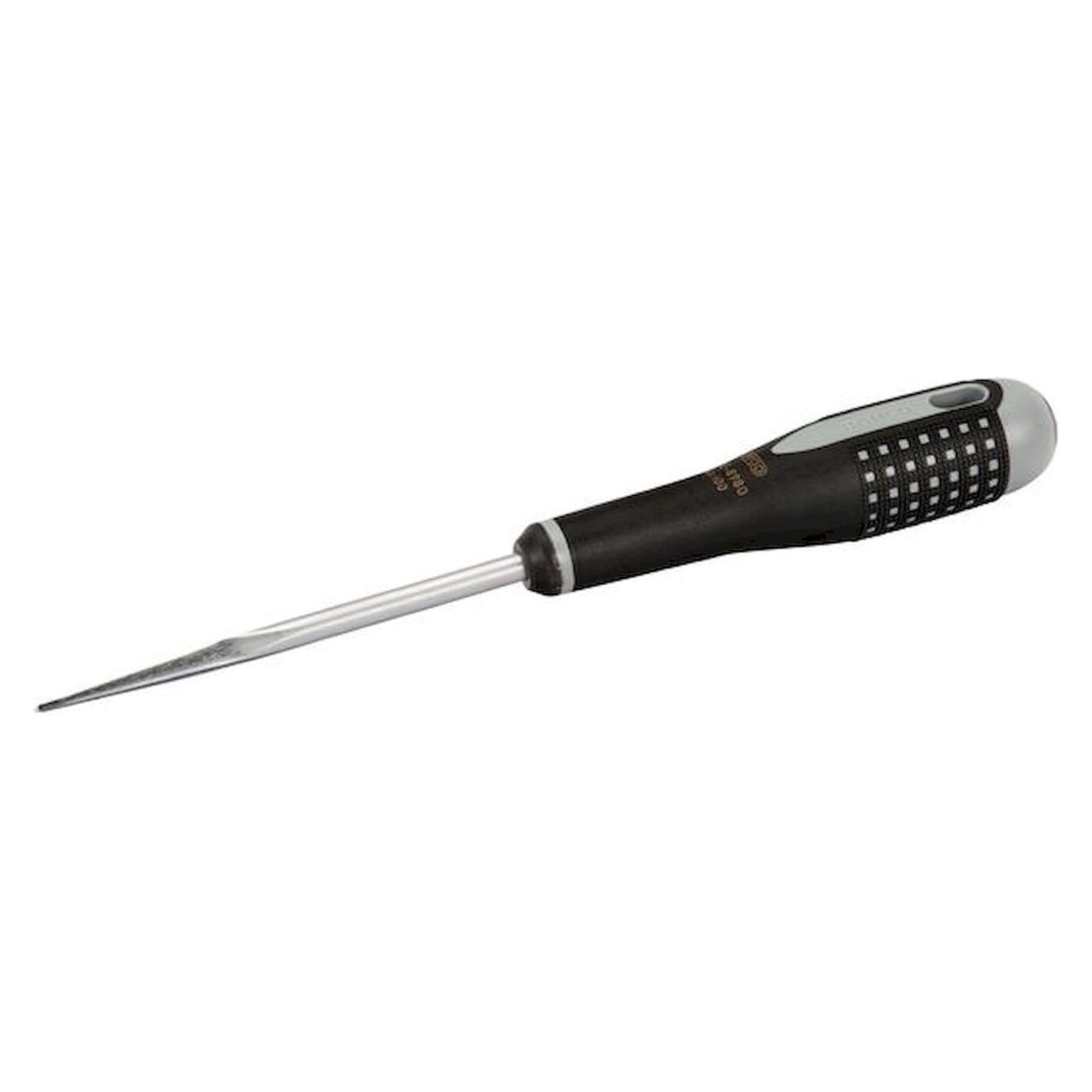 Bahco BE-8980. Ergo Pricker, tip square with rubber handle for enlarging and drilling holes, 6 mmx100 mm