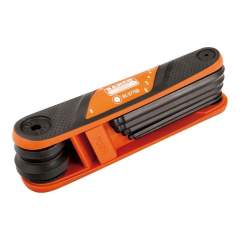 Bahco BE-9776B. Offset screwdriver set, hexagon socket with ball end, Plastic holder, 7 pieces