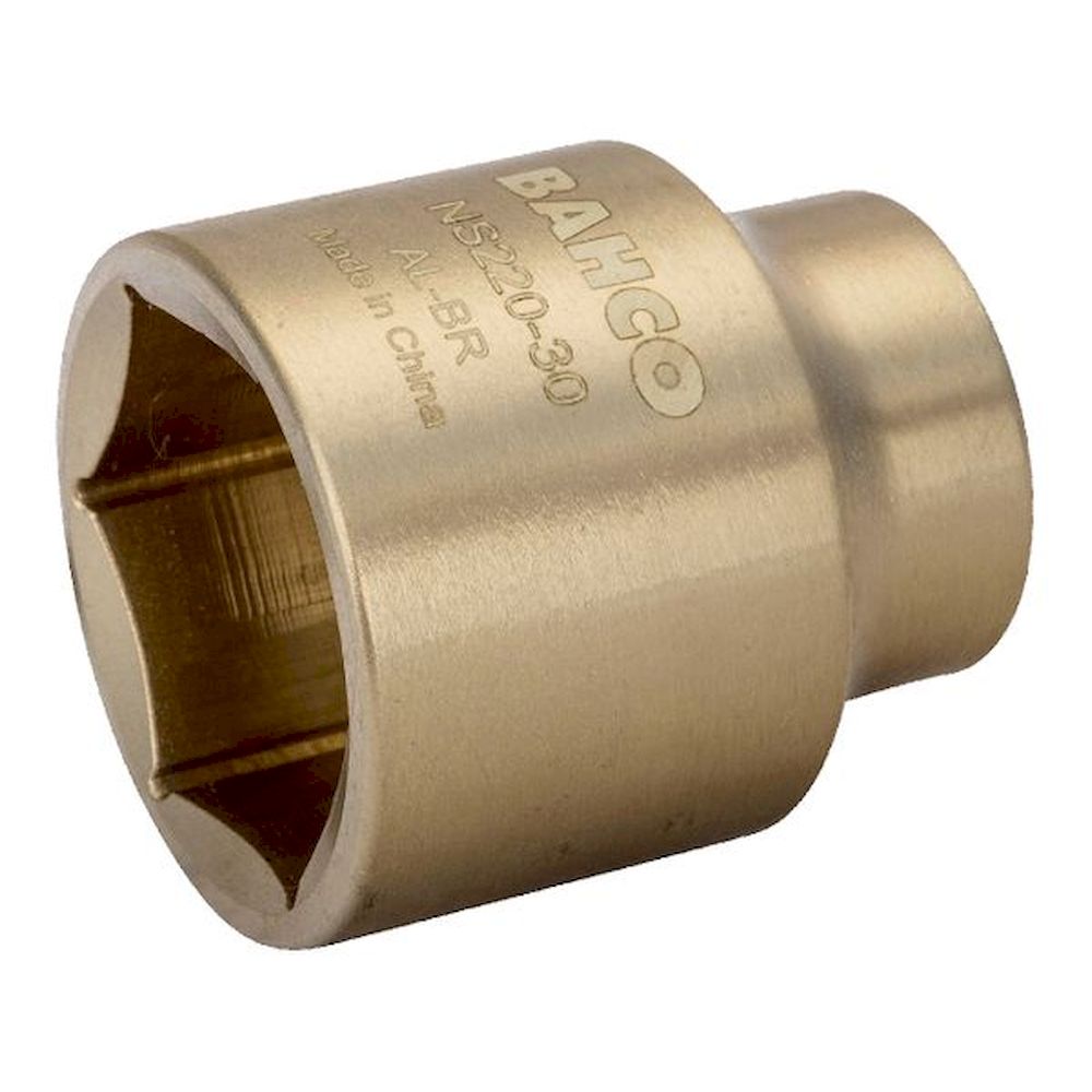 Bahco NS220-19. Funkenfrei Steckschlüssel-Einsatz, 1/2", Sechskant, 19 mm