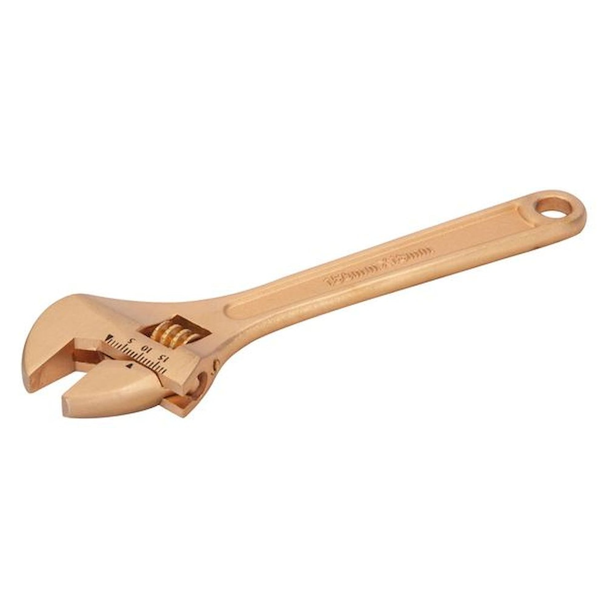 Bahco NSB001-375. Non-sparking 48 mm copper beryllium open-end wrench with central nut, 375 mm