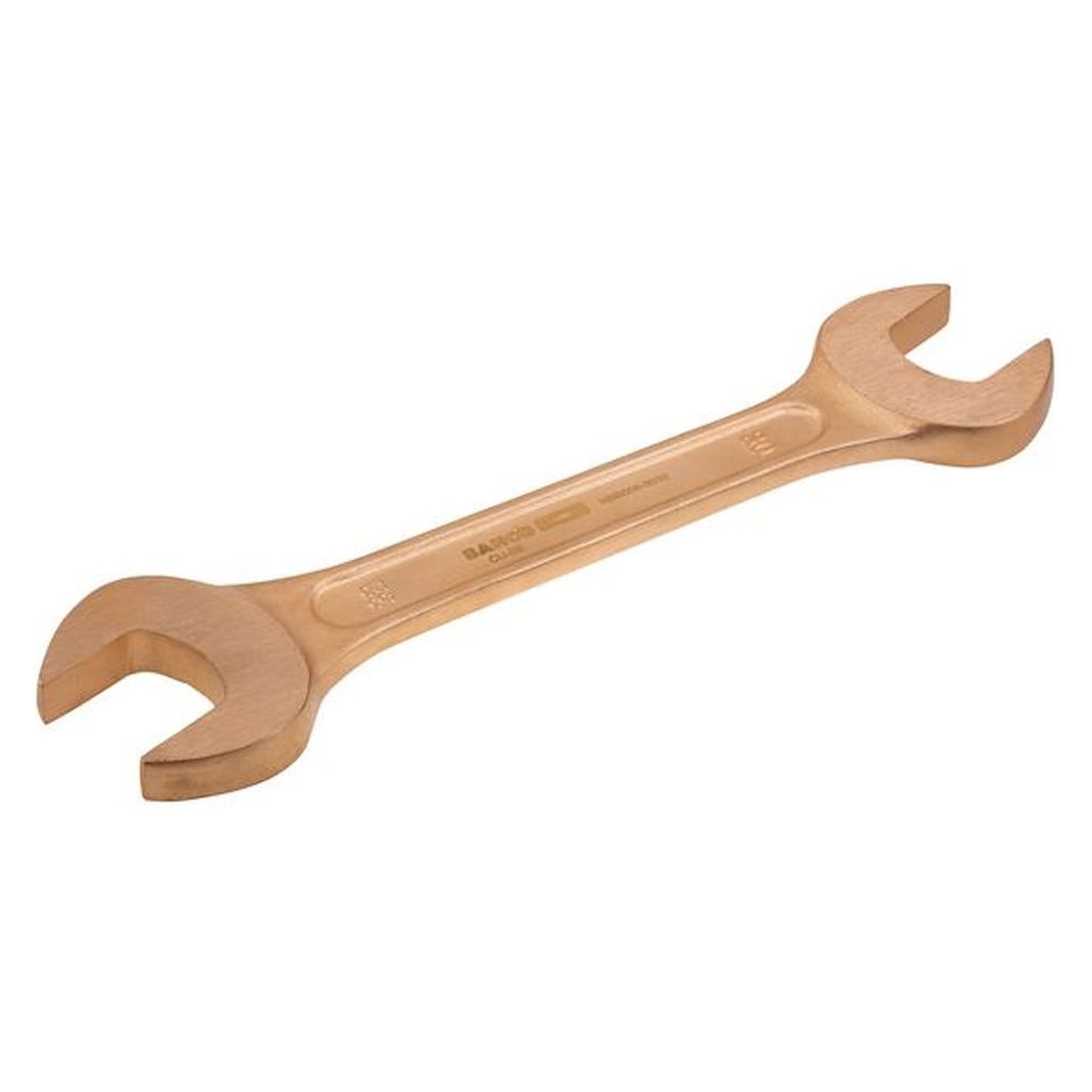 Bahco NSB006-1012. Non-sparking double open-end wrench, 16x18 mm, made of copper beryllium, 120 mm
