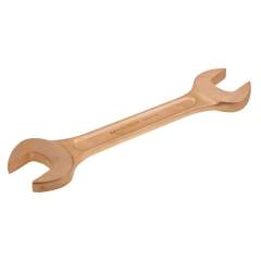 Bahco NSB006-3235. Non-sparking double open-end wrench, 32x35 mm, made of copper beryllium, 300 mm