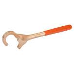 Bahco NSB203-490. Non-sparking 60 mm copper beryllium valve wrench, 490 mm