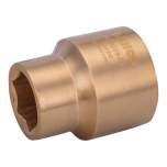 Bahco NSB228-80. 1" insert made of copper beryllium with 80 mm hexagon profile, spark-free