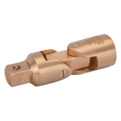 Bahco NSB236-16. Non-sparking 1/2" drive cardan joint made of copper beryllium, 80 mm