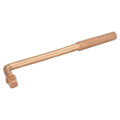 Bahco NSB240-16-230. 1/2" angled copper beryllium handle, non-sparking, 230 mm