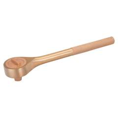 Bahco NSB242-16. 1/2" reversible ratchet made of copper beryllium, spark-free, 245 mm