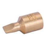 Bahco NSB248-16-52. Non-sparking 1/2" screwdriver bit insert made of copper beryllium, 52 mm