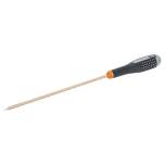 Bahco NSB301-4-150. Ergo Screwdrivers made of copper beryllium for slotted screws, non-sparking, electrician's blade, 0.8x4x150