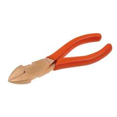 Bahco NSB403-180. High-performance side cutters made of copper beryllium, spark-free, 180 mm