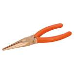 Bahco NSB406-200. Snipe nose pliers made of copper beryllium, spark-free, 200 mm