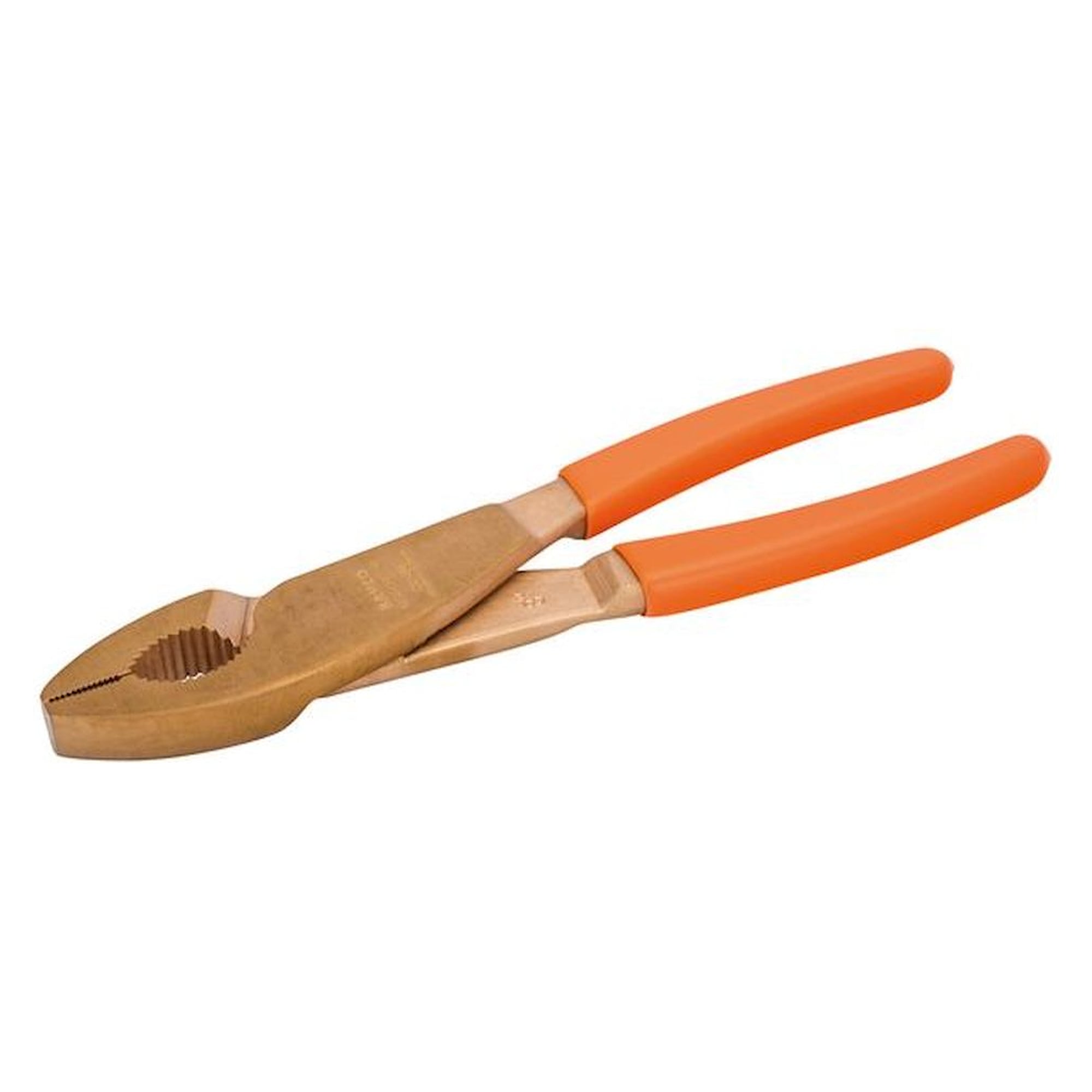 Bahco NSB411-200. Copper beryllium pipe wrench for gas pipes, non-sparking, 200 mm