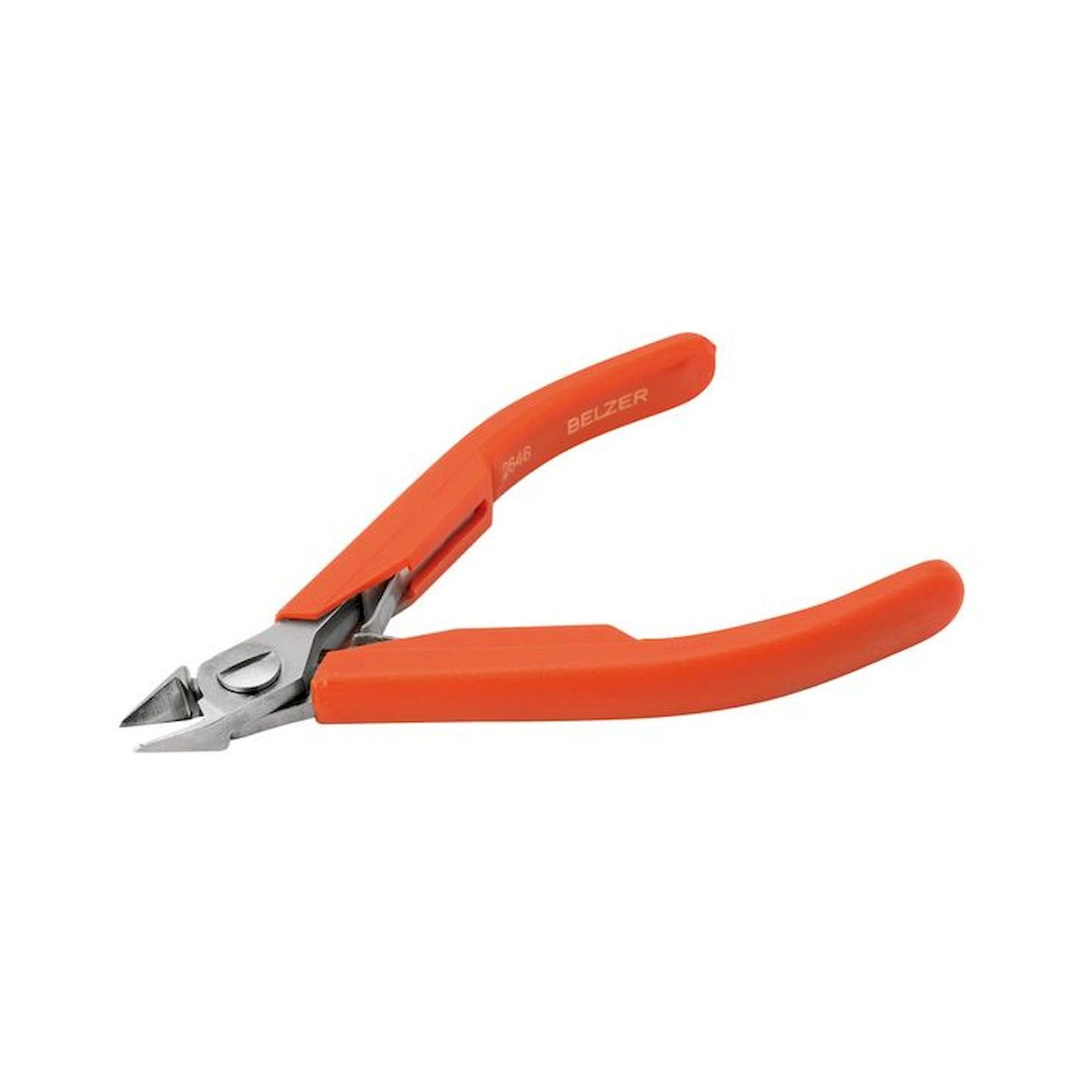 Belzer 2646 AK. Seitenschneider mit spitzem Kopf und Ultra-Klemmfeder 0.1 mm-1 mm