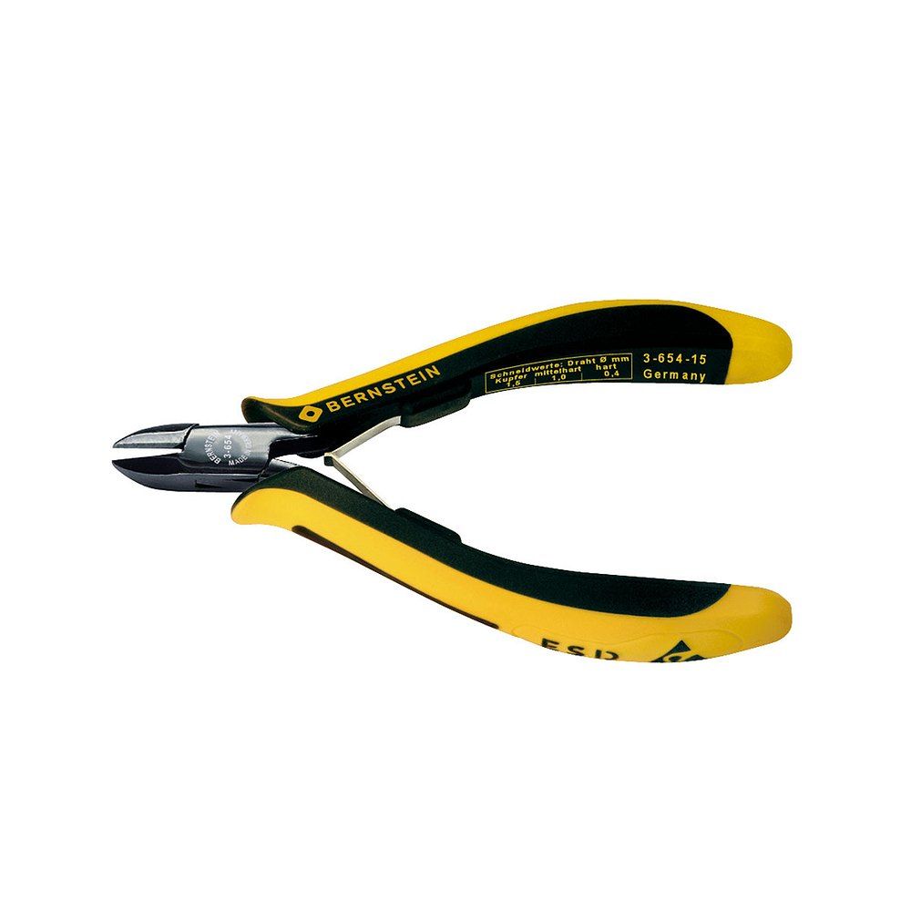 Bernstein 3-654-15. ESD Seitenschneider EUROline Semi Flush 125 mm