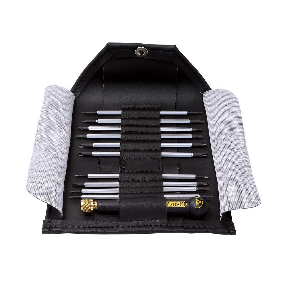 Bernstein 4-960. Schraubendreher Satz mit ESD Wechselheft 11-tlg.