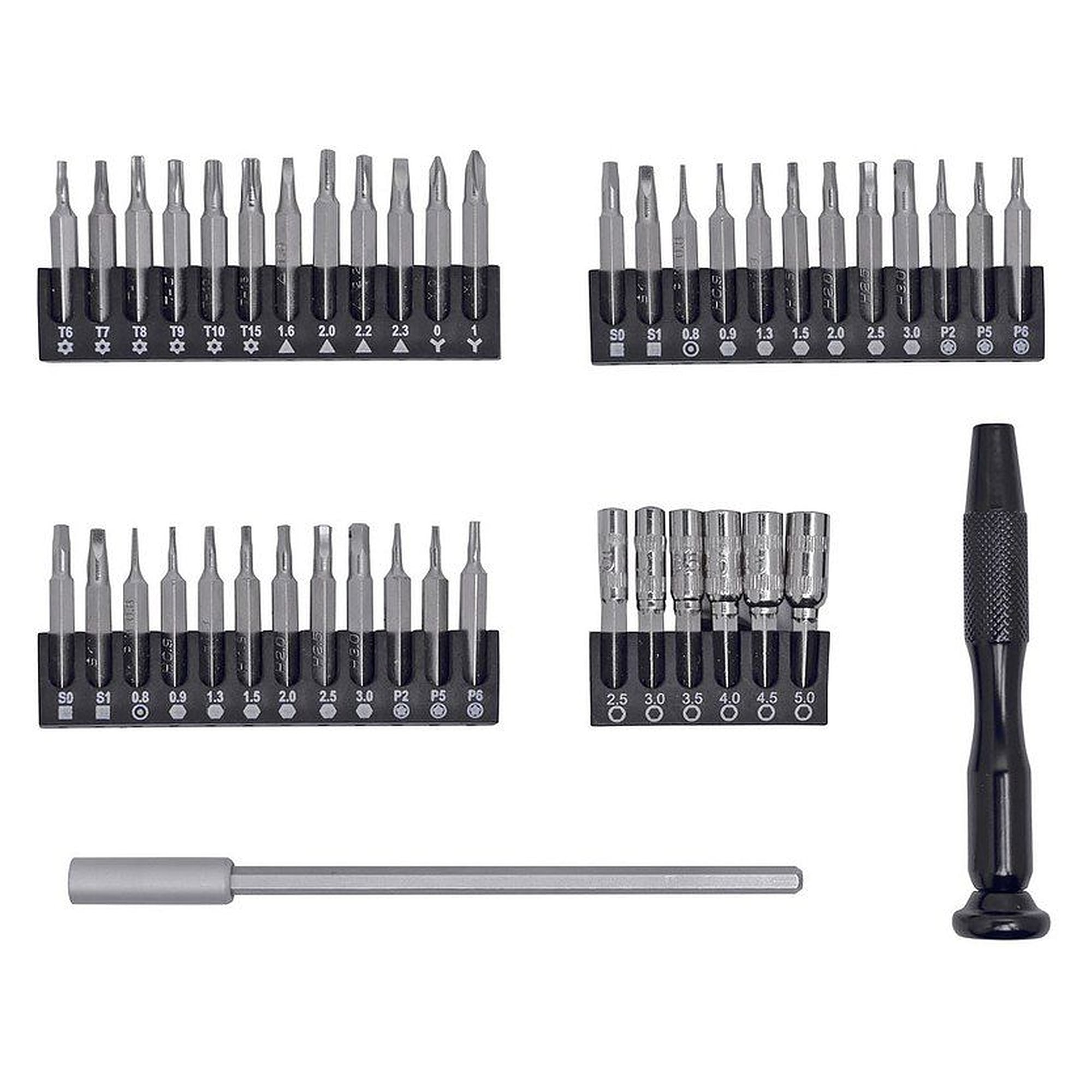 Bernstein 4-970-C. Bit set with torque adapter 0.5 to 0.6Nm 47 pcs