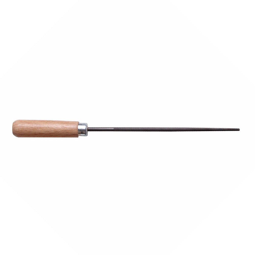 Bernstein 5-233. Schlüsselfeile 100 mm rund Holzheft