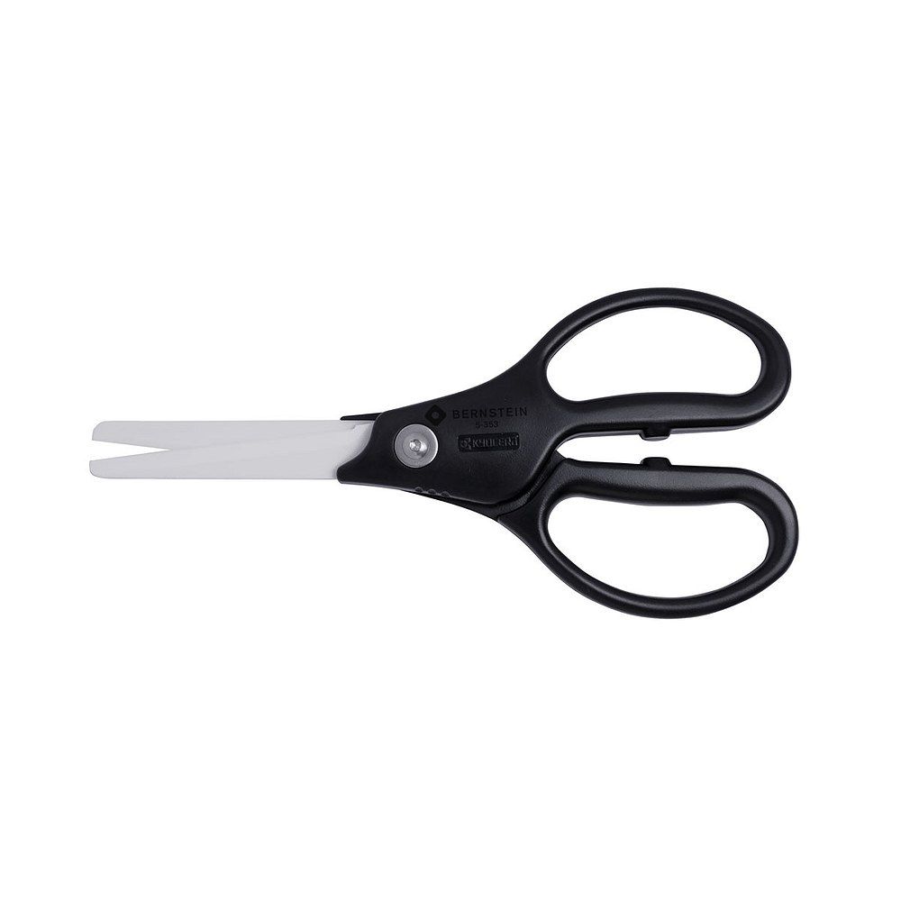 Bernstein 5-353. Keramik Schere mit Kunststoffgriffen