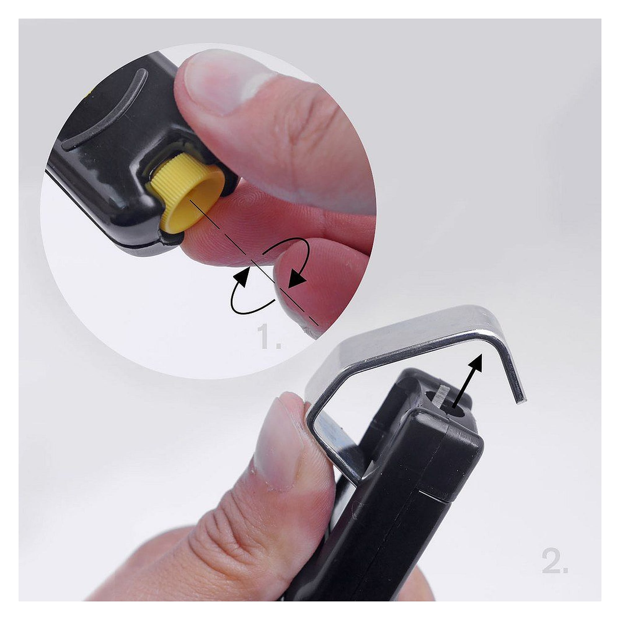 Bernstein 5-503. Abisoliermesser 8-28 mm versenkbare Klinge