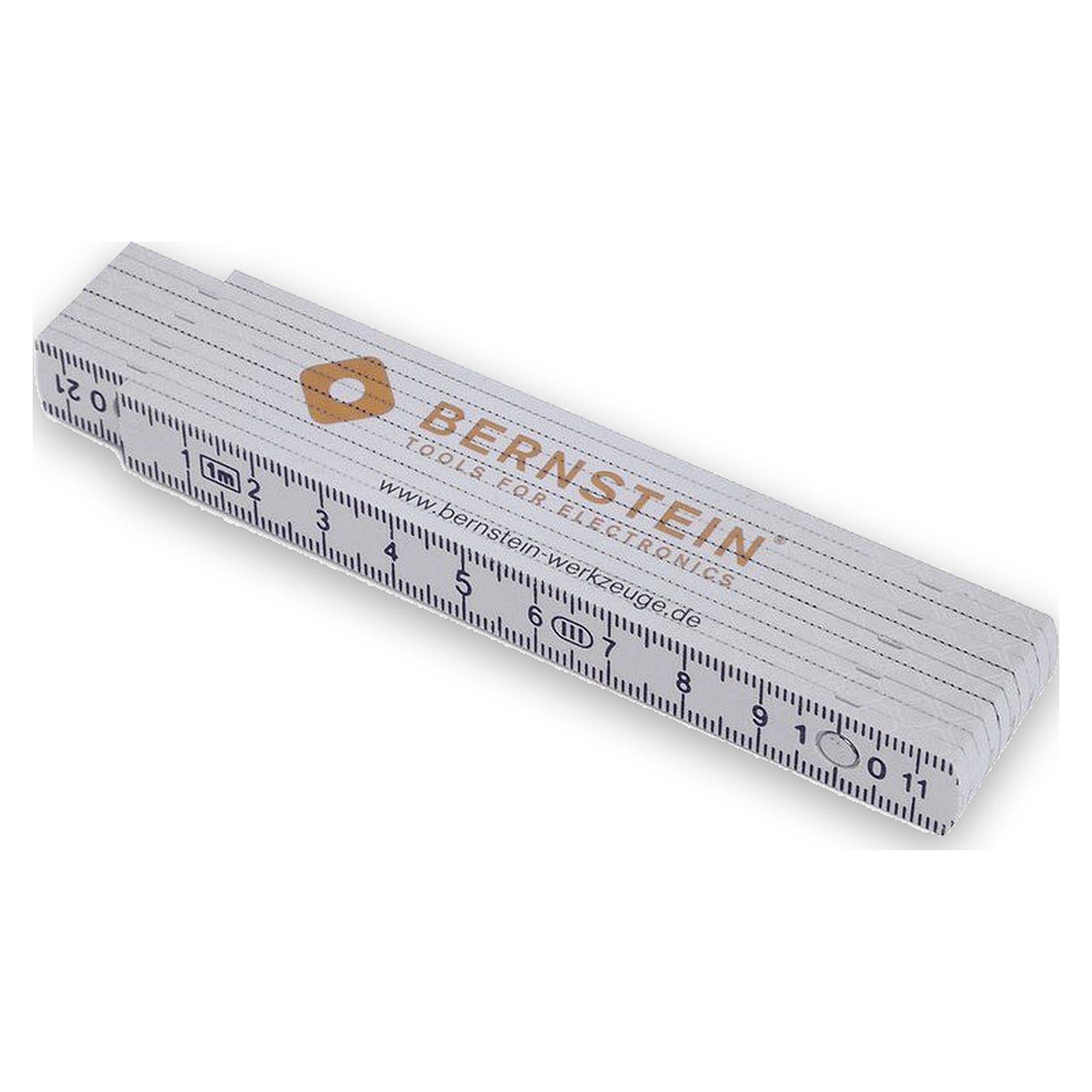 Bernstein 7-503. Folding rule 1 meter plastic
