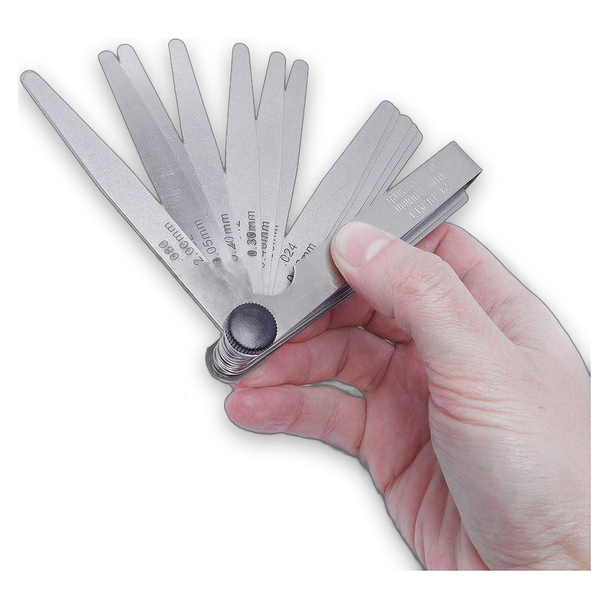 Bernstein 7-515. Feeler gauge 21 blades (0.05 - 2.0 mm)