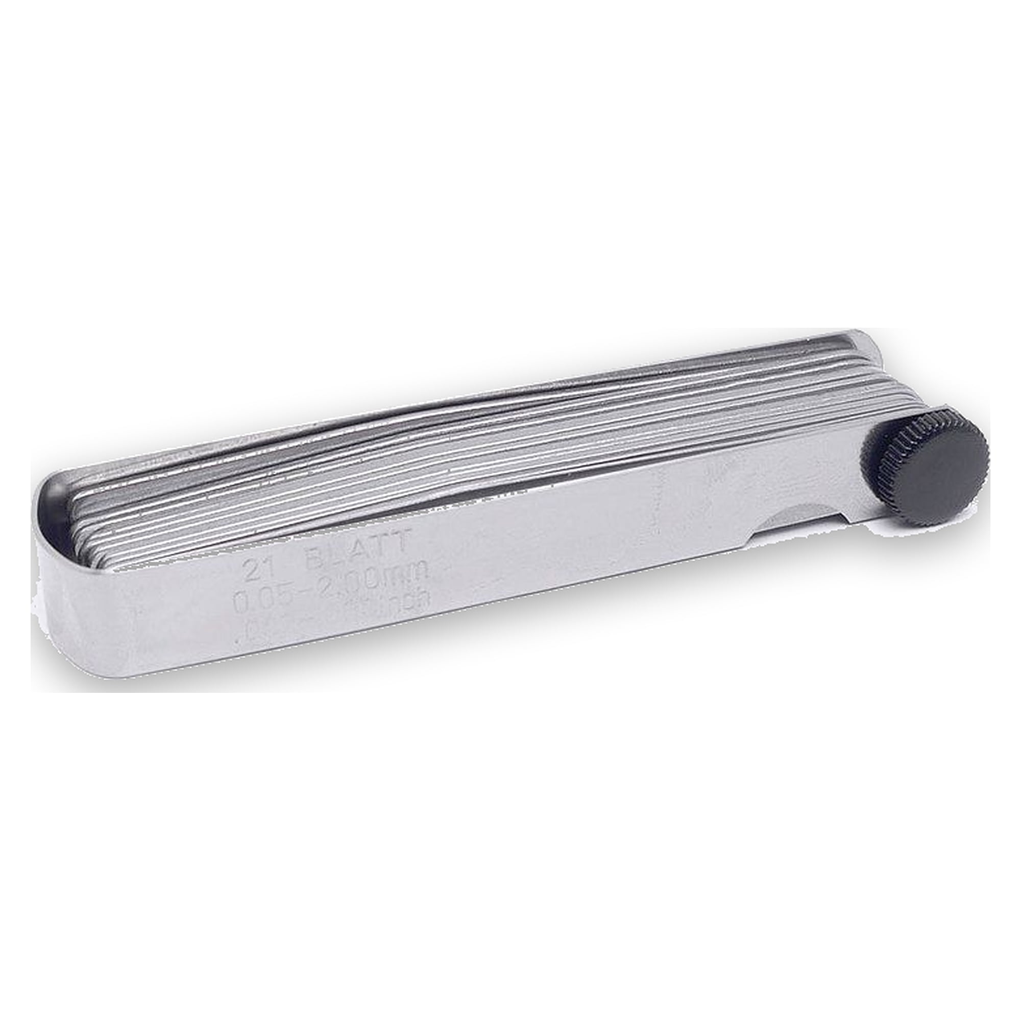 Bernstein 7-515. Feeler gauge 21 blades (0.05 - 2.0 mm)