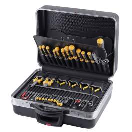 Bernstein 7000. Tool case with wheels COMPACT-MOBIL 62 pcs