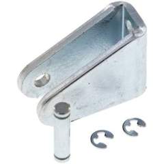 Airtec BG 8/10. Bearing block f. 8 & 10mm ISO 6432 cylinder, Zinc plated steel