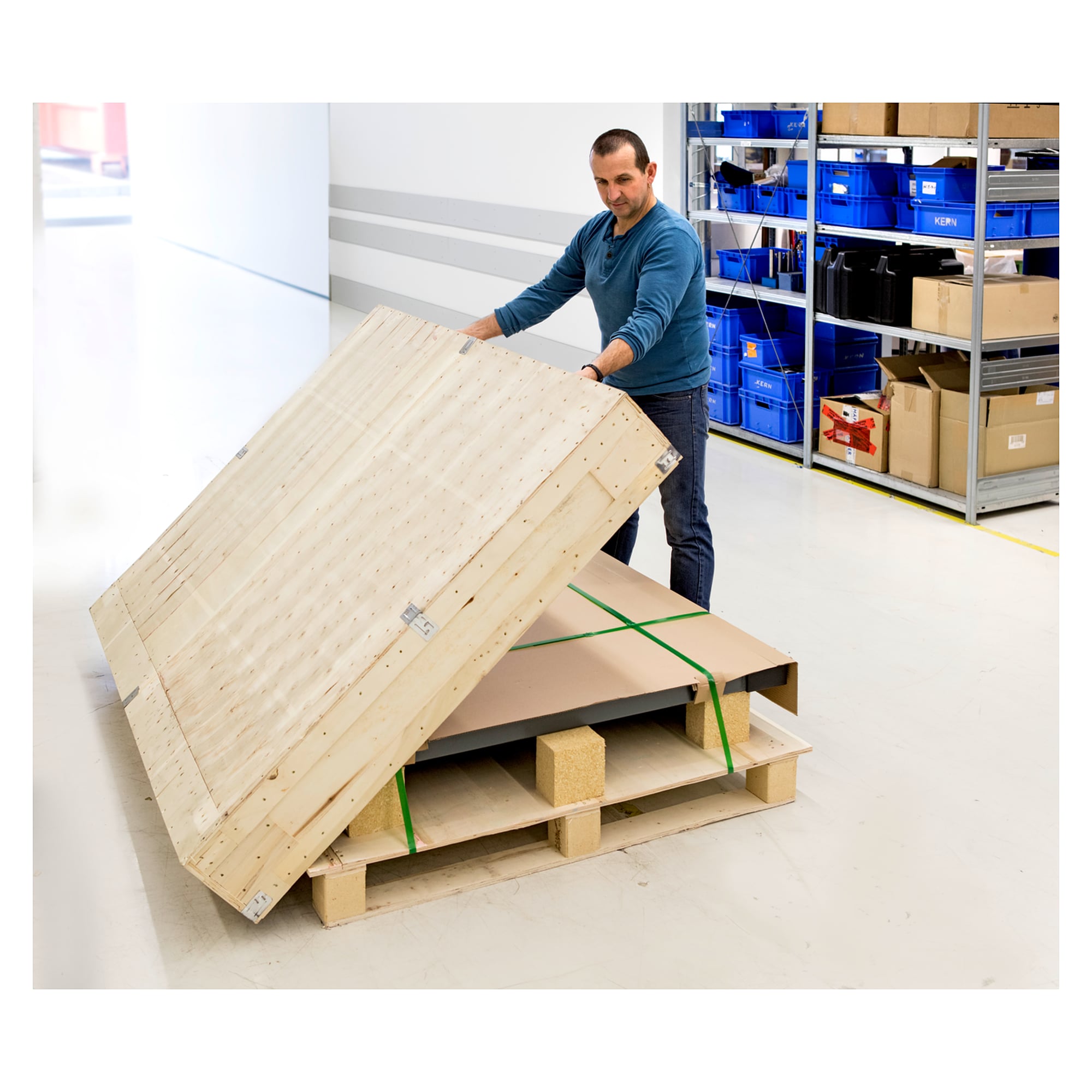 Bodenwaage 1500 kg / 3000 kg Ablesbarkeit 0