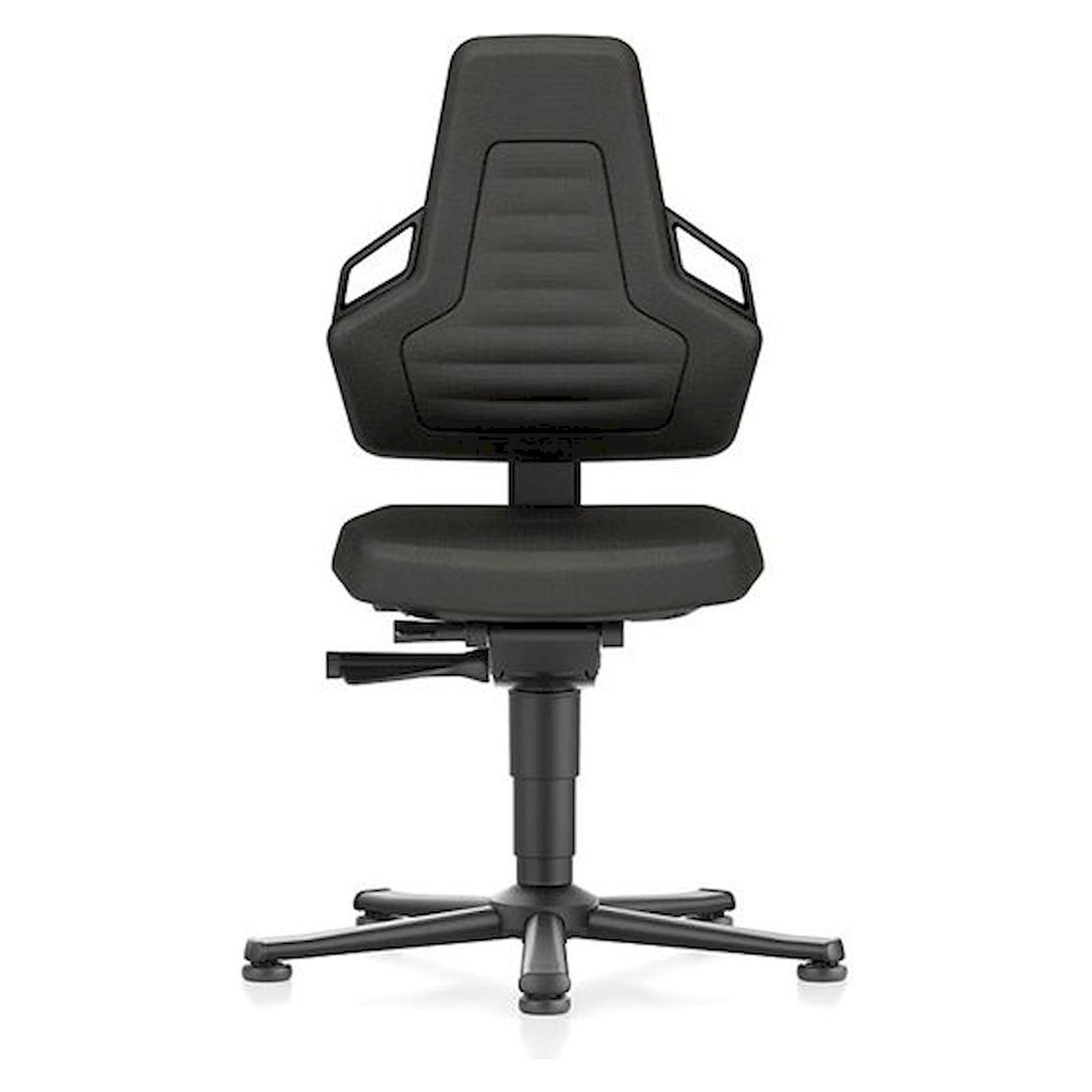 Bimos 9030E-CP01-3218. ESD Stuhl Nexxit 1, mit Gleiter, Supertec schwarz, ESD Griffe