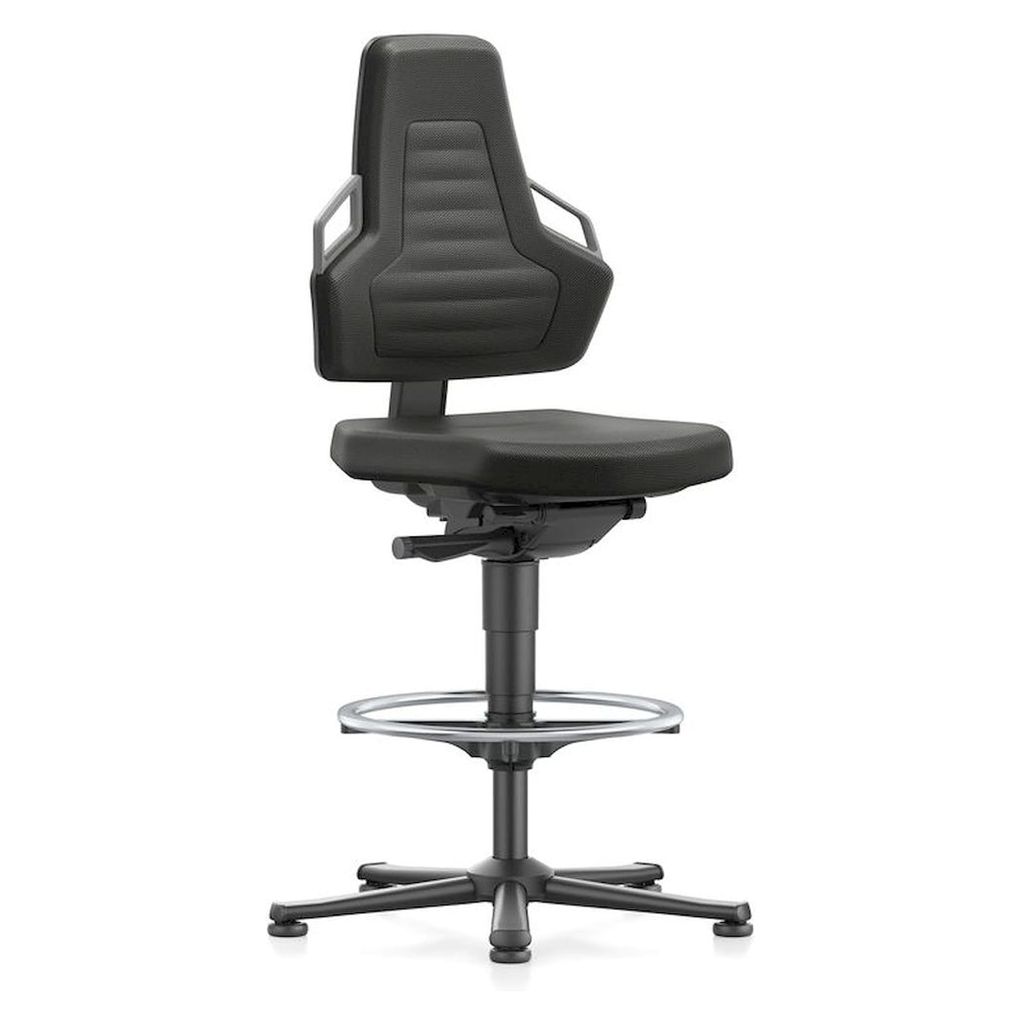 Bimos 9031-6801. Work chair NEXXIT 3 with glider and foot ring, Duotec fabric