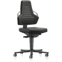 Bimos 9033-6801. Work chair NEXXIT 2 with castors, Duotec fabric