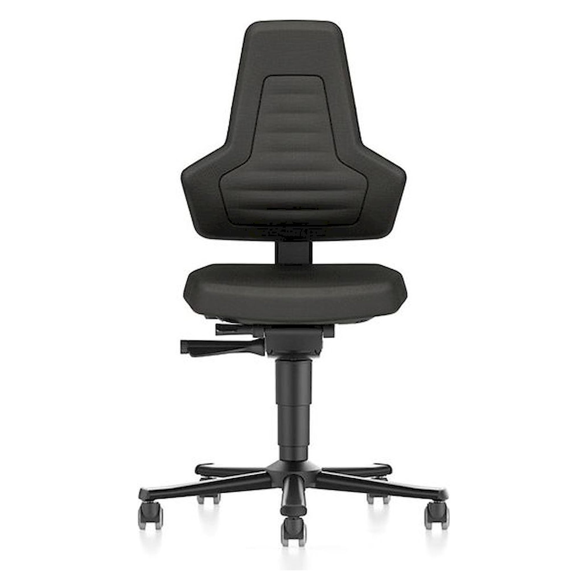 Bimos 9033E-CP01-3001. ESD chair NEXXIT 2 with wheels, Supertec black without handles