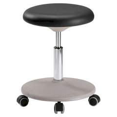 Bimos 9107-2000. Lab stool Labster with castors, integral foam black