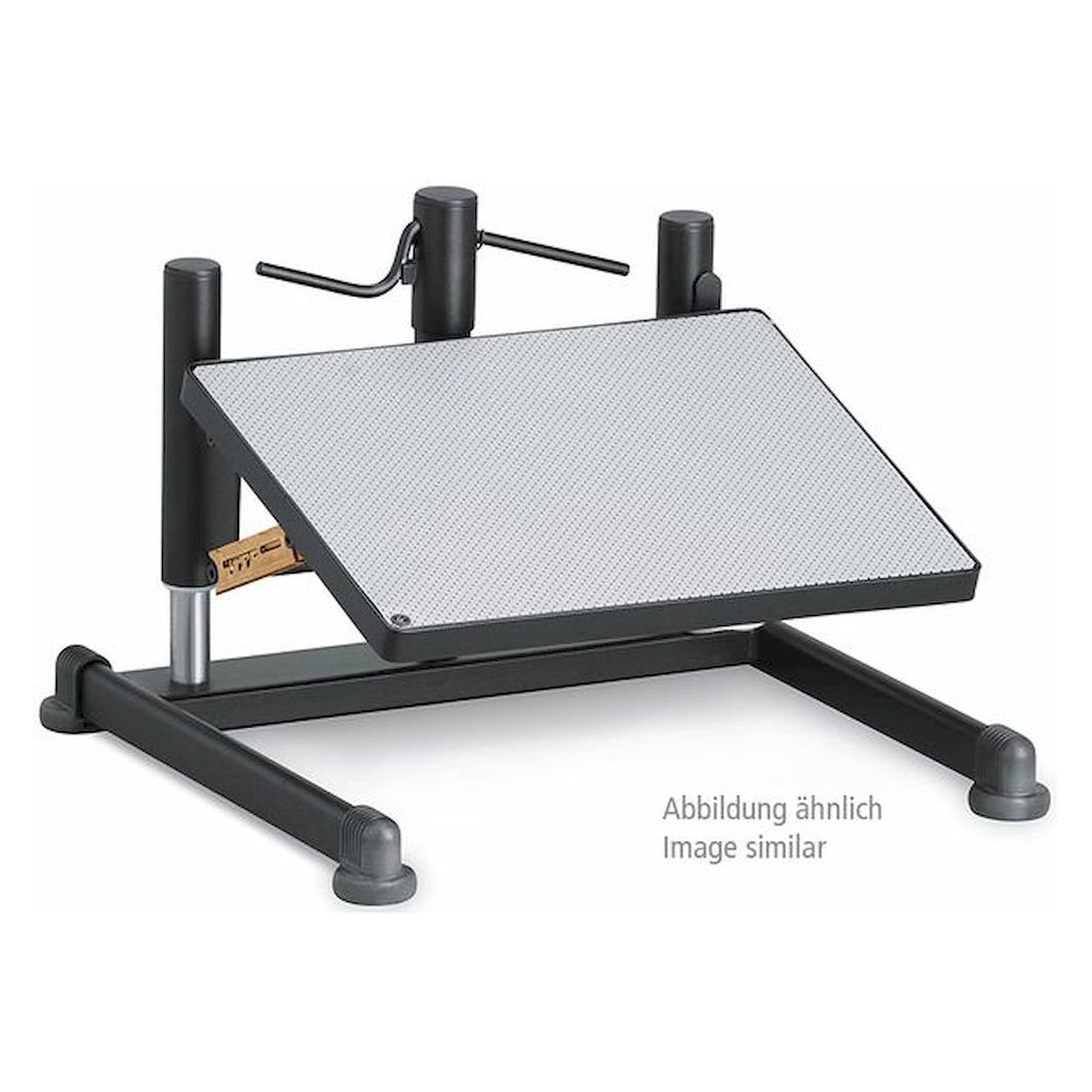 Bimos 9450-217. Footrest with clamping lever height adjustment, with glider