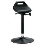 Bimos 9454-2000. Industrial  standing aid, plate base, black