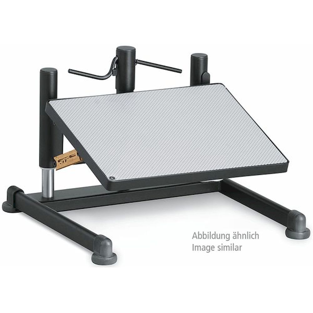 Bimos 9455-217. Foot rest with gas spring height adjustment, with glider