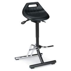 Bimos 9456-2000. standing aid, with chromed footrest, foldable, black